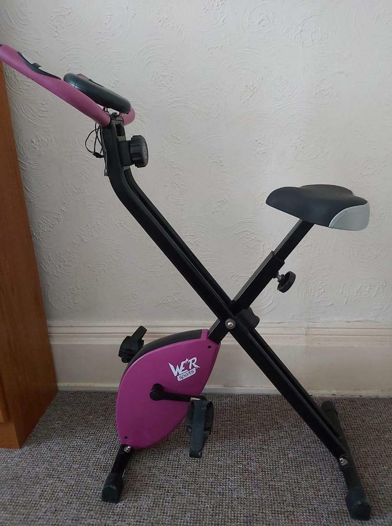 folding exercise bike gumtree